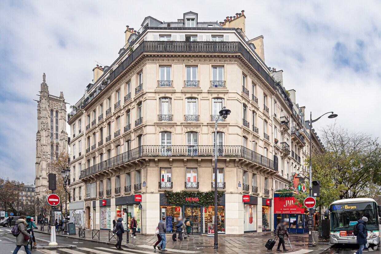 Annonce Bureaux 69 m² - Paris 75001 Quartier Châtelet - Les Halles (rue de Rivoli)